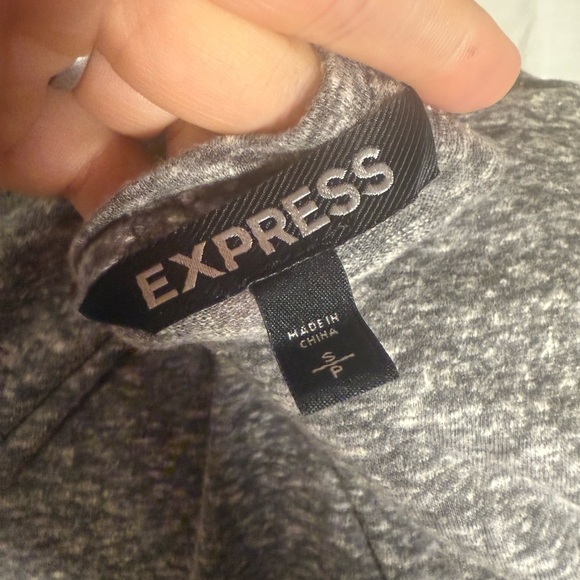 Express Women’s Sleeveless Maxi Dress Small Gray Aztec Tribal Sequin Bodycon - Picture 4 of 6